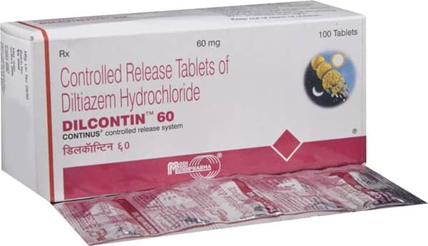 Dilcontin 60mg Strip Of 10 Tablets