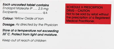 Dilvas 2.5mg Strip Of 10 Tablets