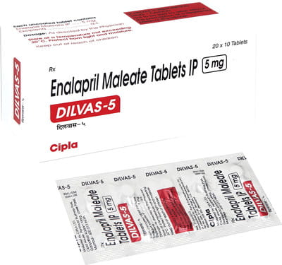 Dilvas 5mg Strip Of 10 Tablets