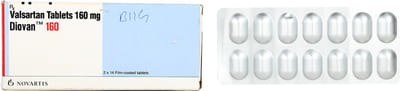 Diovan 160mg Strip Of 14 Tablets