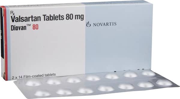 Diovan 80mg Strip Of 14 Tablets