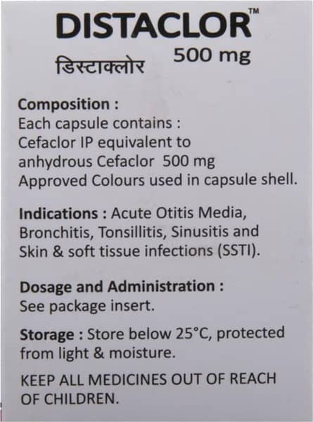 Distaclor 500mg Capsule