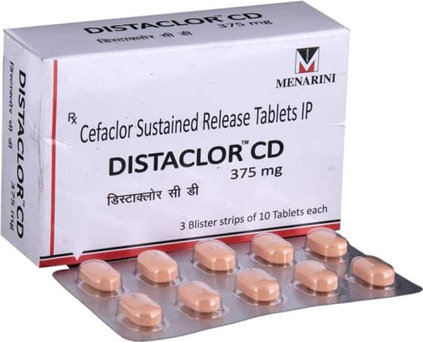 Distaclor Cd 375mg Strip Of 10 Tablets