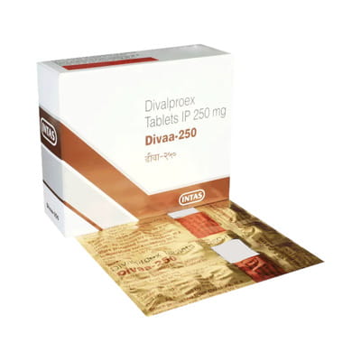 Divaa 250mg Strip Of 10 Tablets