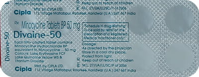 Divaine 50mg Strip Of 10 Tablets