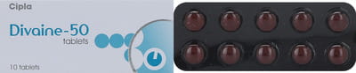 Divaine 50mg Strip Of 10 Tablets