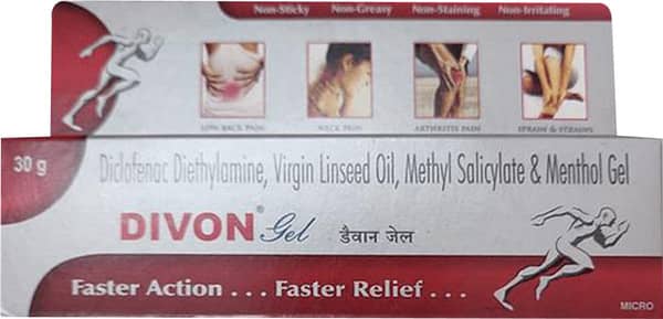 Divon Tube Of 30gm Gel
