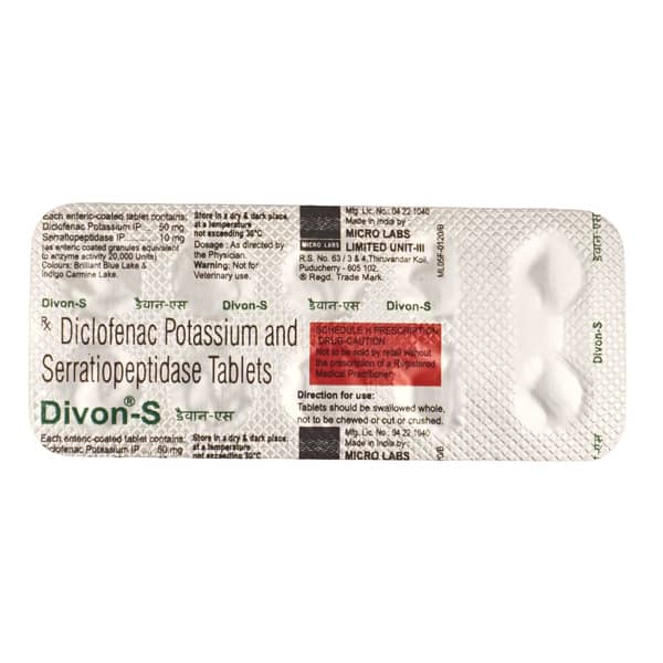 Divon S Strip Of 10 Tablets