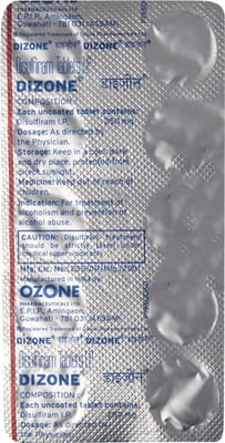 Dizone 250mg Strip Of 10 Tablets