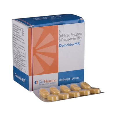 Dolocide Mr Strip Of 10 Tablets