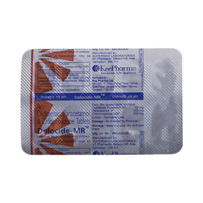 Dolocide Mr Strip Of 10 Tablets