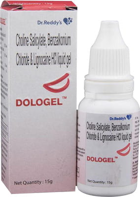 Dologel Bottle Of 15gm Mouth Gel