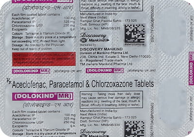 Dolokind Mr Strip Of 10 Tablets