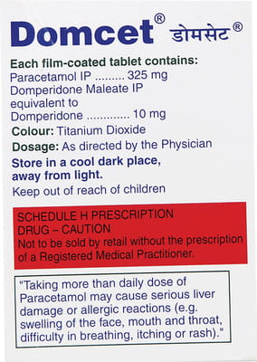 Domcet Strip Of 10 Tablets