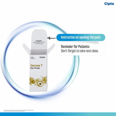 Dorzox T Bottle Of 5ml Eye Drops