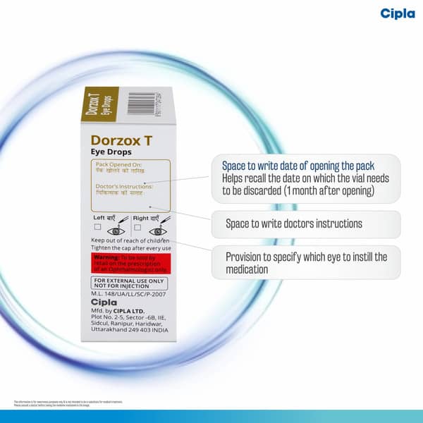 डोरजोक्स टी आई ड्रॉप्स