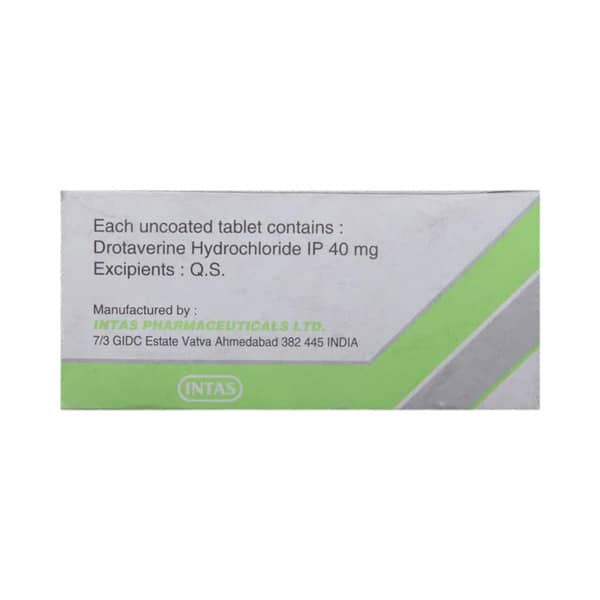 Doverin 40mg Strip Of 10 Tablets