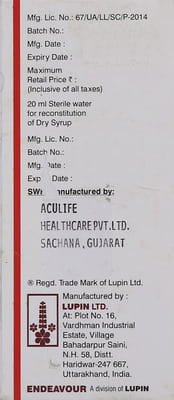 Doxcef 100mg Dry Syrup 30ml