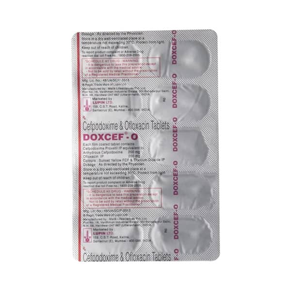 Doxcef O Strip Of 10 Tablets
