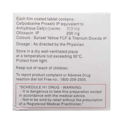Doxcef O Strip Of 10 Tablets