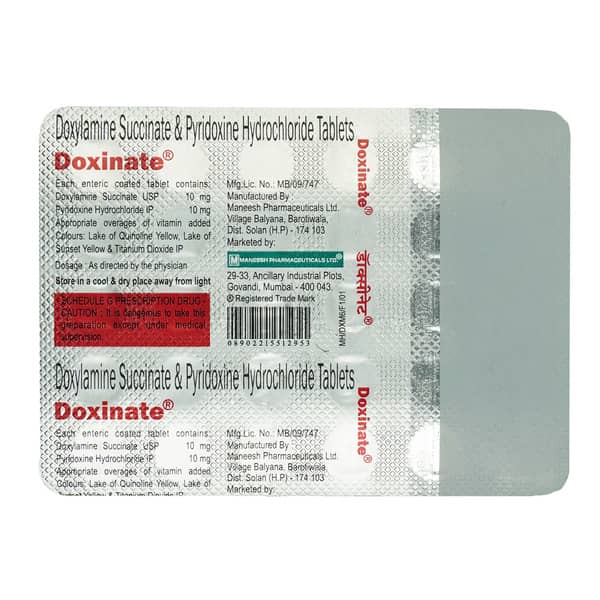 Doxinate Strip Of 30 Tablets