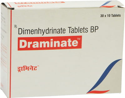 Draminate 50mg Strip Of 10 Tablets