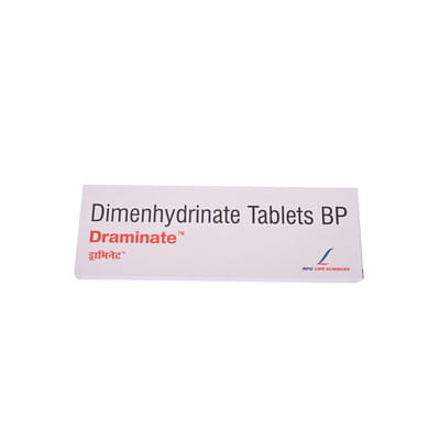 Draminate 50mg Strip Of 10 Tablets