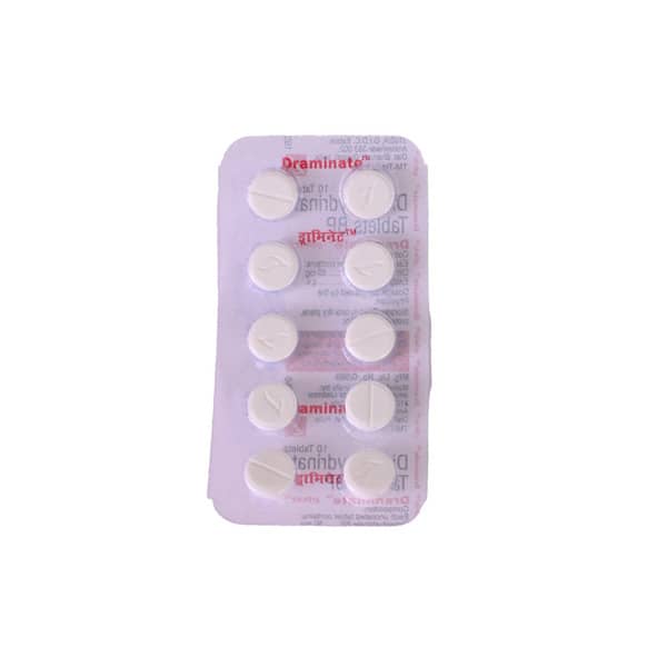 Draminate 50mg Strip Of 10 Tablets