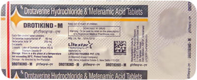 Drotikind M Strip Of 10 Tablets
