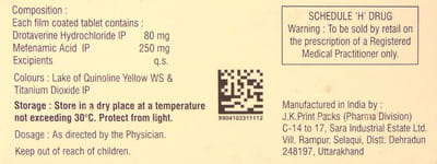 Drotikind M Strip Of 10 Tablets