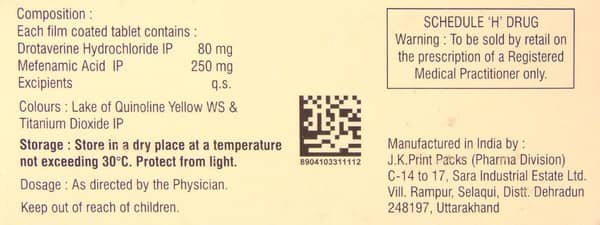 Drotikind M Strip Of 10 Tablets