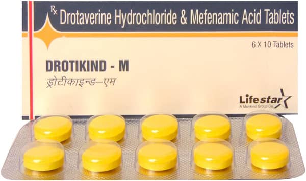 Drotikind M Strip Of 10 Tablets