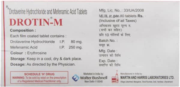 Drotin M Tablet