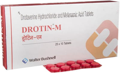 Drotin M Strip Of 8 Tablets