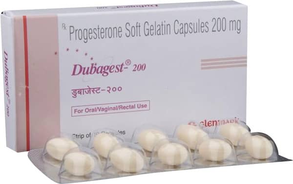 Dubagest 200Mg Strip Of 10 Capsules