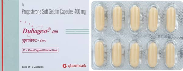 Dubagest 400Mg Strip Of 10 Capsules
