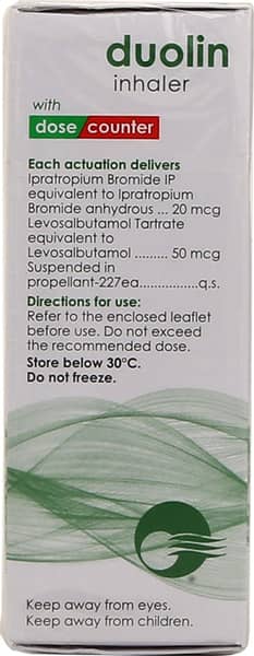 Duolin 20/50Mcg Box Of 200Md Metered Dose Inhaler