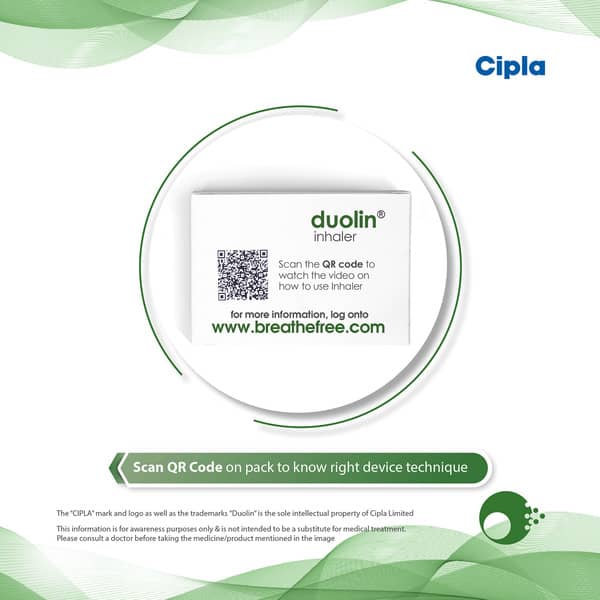 Duolin 20/50Mcg Box Of 200Md Metered Dose Inhaler