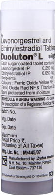 Duoluton L Bottle Of 21 Tablets