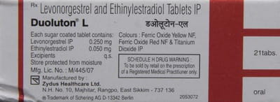 Duoluton L Bottle Of 21 Tablets