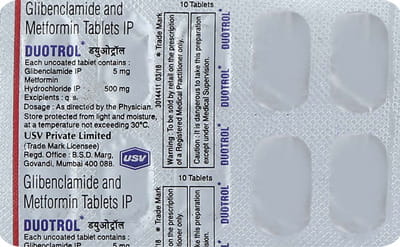 Duotrol Strip Of 10 Tablets