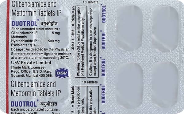 Duotrol Strip Of 10 Tablets