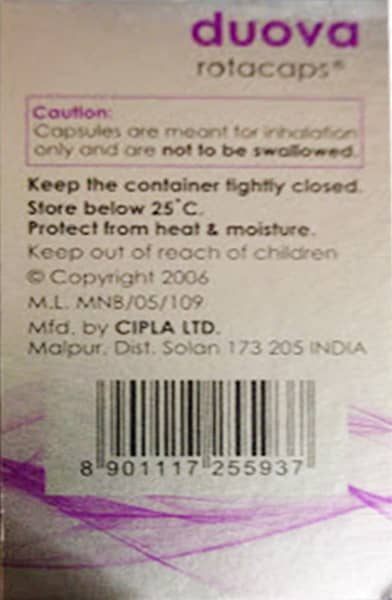 Duova Box Of 30 Rotacaps