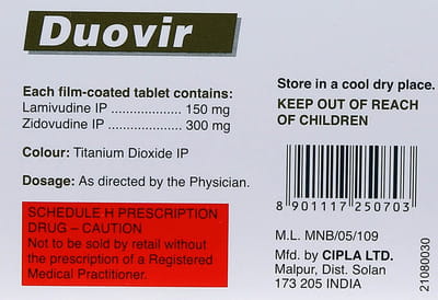 Duovir Strip Of 10 Tablets