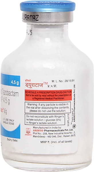 Durataz 4.5gm Dry Vial Of 1 Powder For Injection