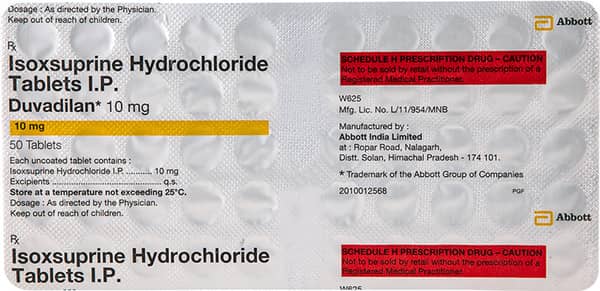 Duvadilan 10mg Tablet