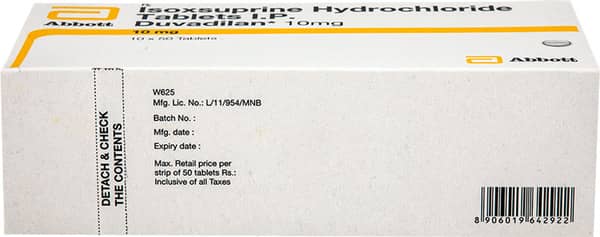 Duvadilan 10mg Tablet