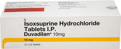 Duvadilan 10mg Strip Of 50 Tablets