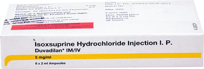 Duvadilan Ampoule Of 2ml Injection