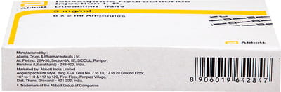 Duvadilan Ampoule Of 2ml Injection